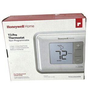 NEW Honeywell Home T3 Pro Non-Programmable Thermostat 1 Heat 1 Cool Sealed Box